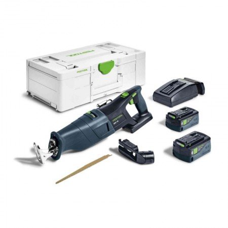 Akumuliatorinis tiesinis pjūklas FESTOOL RSC 18V 5,0Ah EB-Plus-Kaltai-Akumuliatoriniai perforatoriai-Bosch-irankiai-darbui