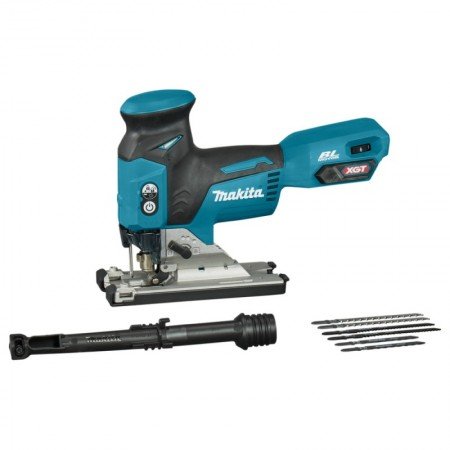 Akumuliatorinis siaurapjūklis MAKITA JV001GZ 40V MAX XGT-Akumuliatoriniai pjovimo įrankiai-Akumuliatoriniai įrankiai-Makita 40V 