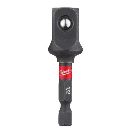 Adapteris MILWAUKEE 1/4" hex - 1/2" kvadratas-Galvutės, galvučių rinkiniai-Autoserviso įranga-Milwaukee Accessories-irankiai-dar