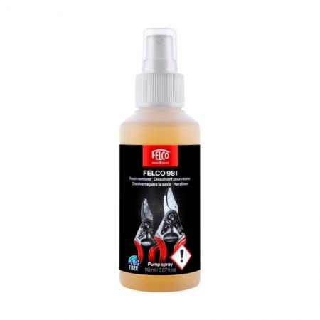 Purškiamas dervų valiklis FELCO 981 110ml-Priežiūros, valymo chemija-Autoserviso įranga-Felco-irankiai-darbui