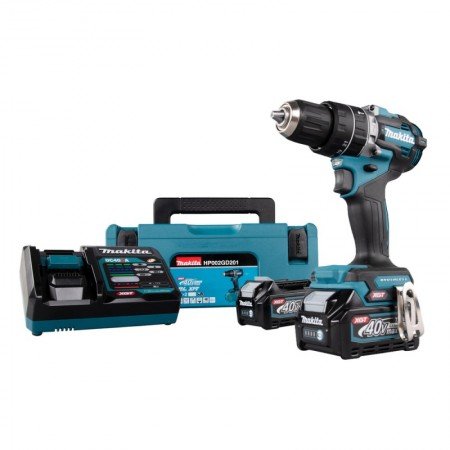 Akumuliatorinis smūginis gręžtuvas MAKITA HP002GD201 40V Max XGT-Akumuliatoriniai smūginiai gręžtuvai-Akumuliatoriniai suktuvai,