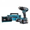 Akumuliatorinis smūginis gręžtuvas MAKITA HP002GD201 40V Max XGT-Akumuliatoriniai smūginiai gręžtuvai-Akumuliatoriniai suktuvai,
