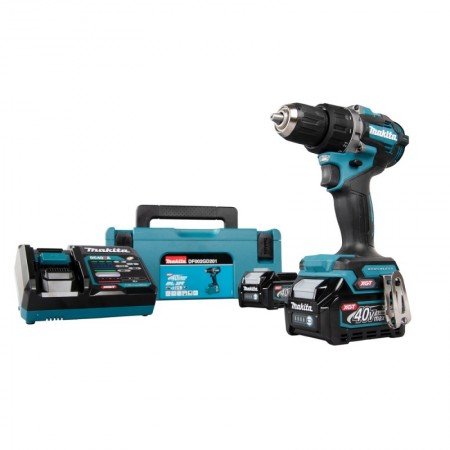 Akumuliatorinis gręžtuvas-suktuvas MAKITA DF002GD201 40V Max XGT-Akumuliatoriniai suktuvai/gręžtuvai-Akumuliatoriniai suktuvai, 