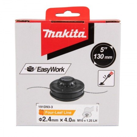 Pjovimo galva MAKITA M10x1,25LH 2,4mm 191D93-3-Sodo technikos priedai-Sodo technika-Makita Accessories-irankiai-darbui
