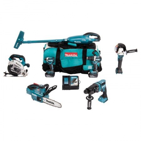 Akumuliatorinių įrankių rinkinys MAKITA DLX7017GX1-Akumuliatoriniai perforatoriai-Akumuliatoriniai įrankiai-Makita-irankiai-darb
