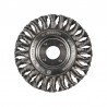 Metalinis šepetys KLINGSPOR BR 600 Z Inox 125x14x22,23mm-Šepečiai kampiniams šlifuokliams-Šepečiai-Klingspor-irankiai-darbui