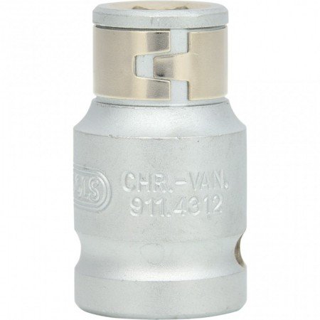 1/2" adapteris KS TOOLS 10mm-Atsuktuvų antgaliai, adapteriai-Suktuvai, gręžtuvai ir veržliasukiai-KsTools-irankiai-darbui