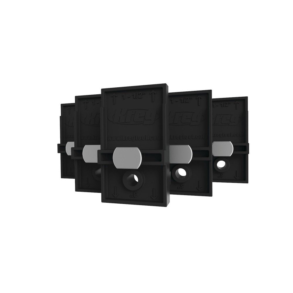 Fiksavimo atramos KREG KKS1030 Klamp Block, 5vnt.-Įvairūs rankiniai įrankiai-Rankiniai įrankiai-Kreg-irankiai-darbui