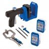 Paslėptų sujungimų gręžimo rinkinys KREG Pocket-Hole Jig 520Pro-Įvairūs rankiniai įrankiai-Rankiniai įrankiai-Kreg-irankiai-darb