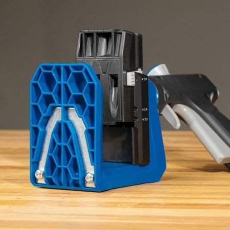 Paslėptų sujungimų gręžimo rinkinys KREG Pocket-Hole Jig 520Pro-Įvairūs rankiniai įrankiai-Rankiniai įrankiai-Kreg-irankiai-darb