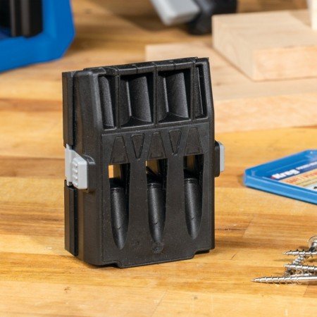 Paslėptų sujungimų gręžimo rinkinys KREG Pocket-Hole Jig 520Pro-Įvairūs rankiniai įrankiai-Rankiniai įrankiai-Kreg-irankiai-darb