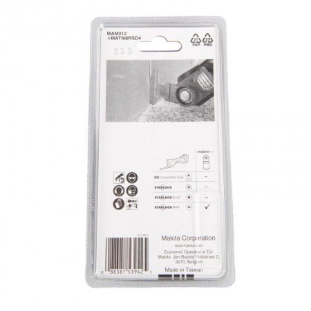 Deimantiniai segmentiniai ašmenys MAKITA MAM012 68mm-Multifunkcinių įrankių priedai-Daugiafunkciai įrankiai-Makita Accessories-i