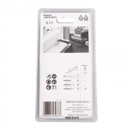 Pjūklelis įgilinamajam pjovimui MAKITA MAM004 32mm-Multifunkcinių įrankių priedai-Daugiafunkciai įrankiai-Makita Accessories-ira