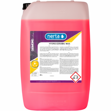 Koncentruotas vaškas automobiliams NERTA Hydro Ceramic Wax, 5L-Automobilių plovimo chemija-Plovimo chemija-Nerta-irankiai-darbui