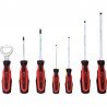 6 dalių atsuktuvų rinkinys KS TOOLS su priedu-Atsuktuvų rinkiniai-Atsuktuvai-KsTools-irankiai-darbui