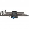Šešiakampių raktų rinkinys WERA 967/9 TX XL HF 1 Torx-Šešiakampiai L-formos raktai-Rankiniai įrankiai-Wera-irankiai-darbui
