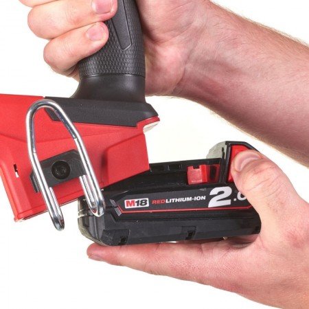 Akumuliatorinė smeigiakalė MILWAUKEE M18 FN18GS-0X-Akumuliatoriniai kniedikliai, viniakalės-Akumuliatoriniai įrankiai-Milwaukee-