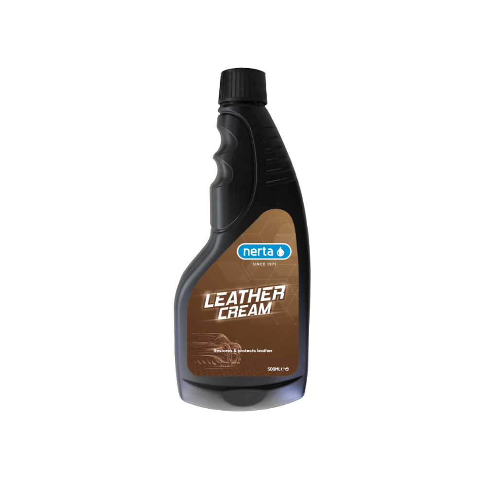 Odos impregnantas NERTA Leather cream 500ml-Automobilių plovimo chemija-Plovimo chemija-Nerta-irankiai-darbui Odos impregnantas NERTA Leather cream 500ml-Automobilių plovimo chemija-Plovimo chemija-Nerta-irankiai-darbui