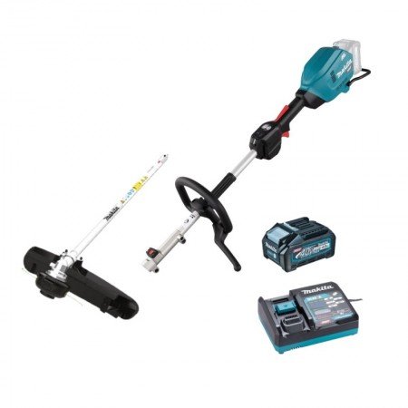 Akumuliatorinis multi sistemos variklis MAKITA UX01GZ su priedais-Žoliapjovės (trimeriai), krūmapjovės-Sodo technika-Makita 40V 