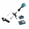 Akumuliatorinis multi sistemos variklis MAKITA UX01GZ su priedais-Žoliapjovės (trimeriai), krūmapjovės-Sodo technika-Makita 40V 