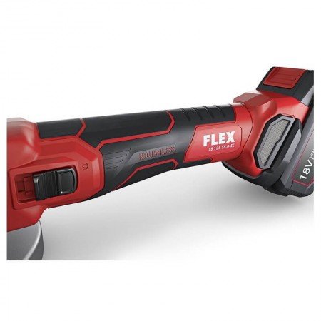 Akumuliatorinis kampinis šlifuoklis FLEX LB 125 18.0-EC C-Akumuliatoriniai šlifuokliai-Akumuliatoriniai įrankiai-FLEX-irankiai-d