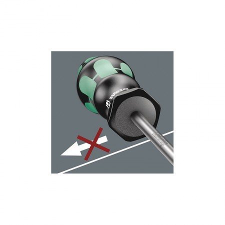 Kryžminis atsuktuvas WERA 355, PZ 2x100mm-Universalūs atsuktuvai-Atsuktuvai-Wera-irankiai-darbui