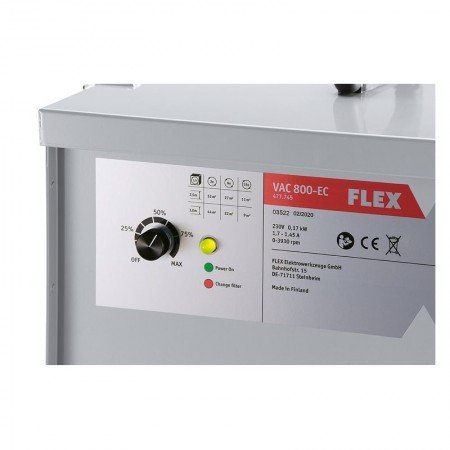 Oro valymo įrenginys FLEX VAC 800-EC Air Protect 14 Kit-Profesionalūs siurbliai-Dulkių siurbliai-FLEX-irankiai-darbui