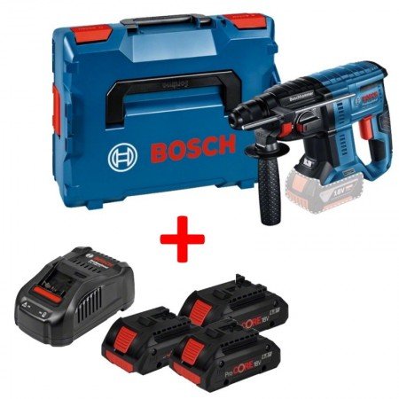 Akumuliatorinis perforatorius BOSCH GBH 18V-21 LB su priedais-Akumuliatoriniai perforatoriai-Akumuliatoriniai įrankiai-Bosch-ira