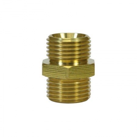 Jungtis su išoriniu sriegiu R+M 1/4" - 1/4" 30mm-Priedai aukšto slėgio plovimo įrenginiams-Aukšto slėgio plovimo įrenginiai-RM S