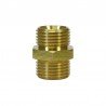 Jungtis su išoriniu sriegiu R+M 1/4" - 1/4" 30mm-Priedai aukšto slėgio plovimo įrenginiams-Aukšto slėgio plovimo įrenginiai-RM S