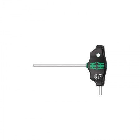 Šešiakampis atsuktuvas su T-formos rankena WERA 454 Hex-Plus HF 4x100mm-Universalūs atsuktuvai-Atsuktuvai-Wera-irankiai-darbui