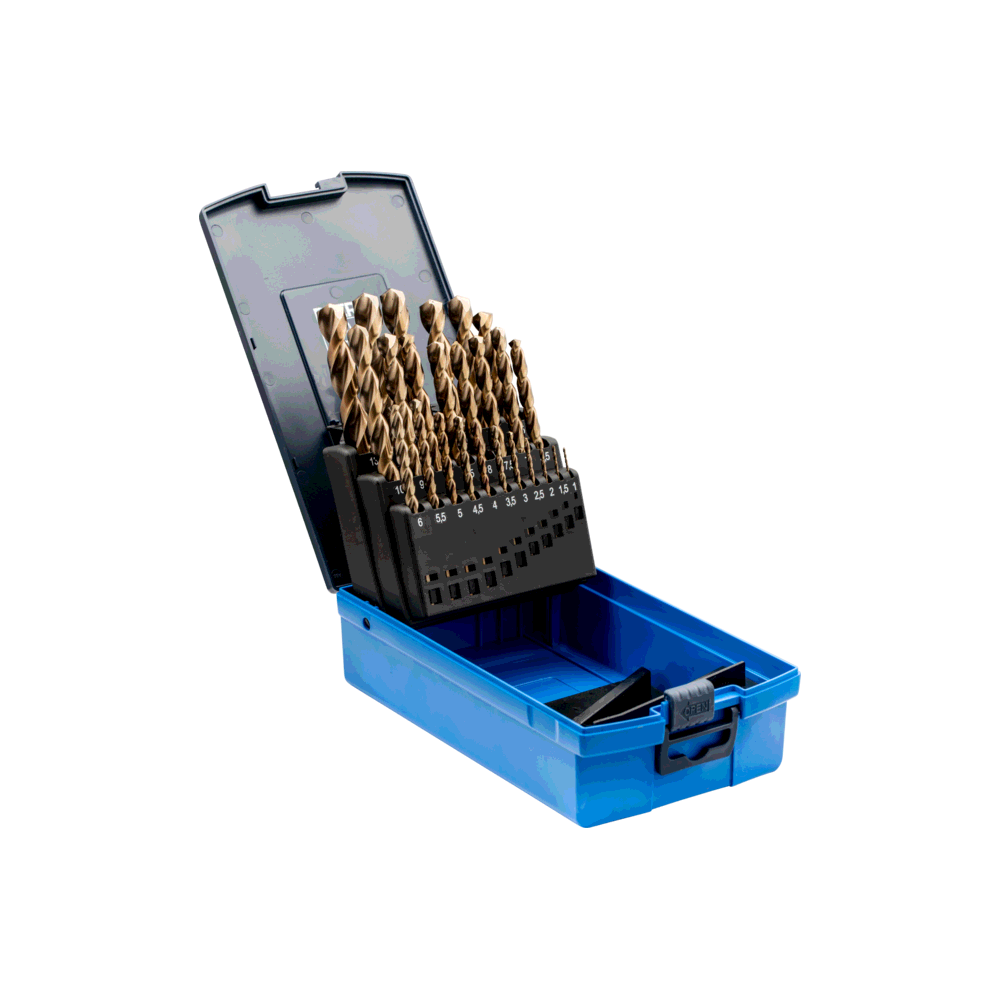 25 dalių metalo grąžtų rinkinys PFERD DIN338 HSSE N 1-13 Inox-Grąžtų rinkiniai-Metalo grąžtai, frezos-Pferd-irankiai-darbui 25 dalių metalo grąžtų rinkinys PFERD DIN338 HSSE N 1-13 Inox-Grąžtų rinkiniai-Metalo grąžtai, frezos-Pferd-irankiai-darbui