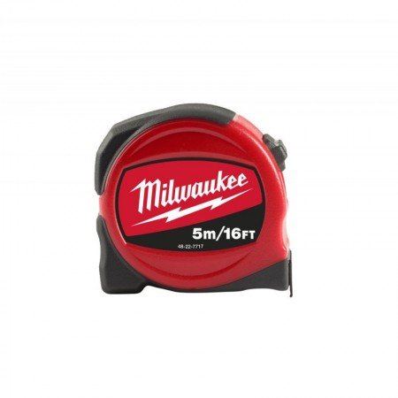 Ruletė MILWAUKEE Slimline 5m-16ft-Ruletės-Matavimo įrankiai-Milwaukee Accessories-irankiai-darbui