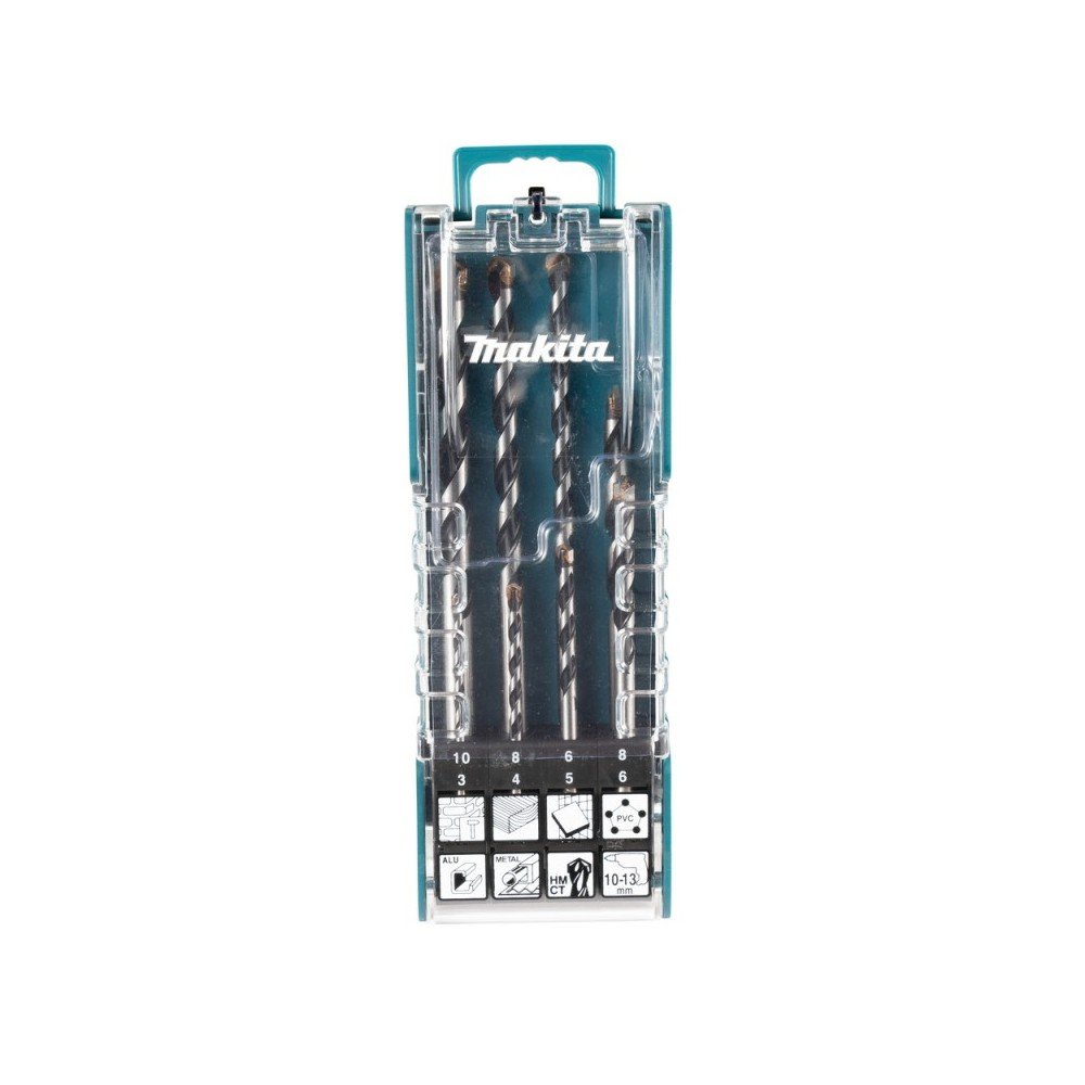 8 dalių grąžtų rinkinys MAKITA TC/HM E-15855-Grąžtų rinkiniai-Metalo grąžtai, frezos-Makita Accessories-irankiai-darbui 8 dalių grąžtų rinkinys MAKITA TC/HM E-15855-Grąžtų rinkiniai-Metalo grąžtai, frezos-Makita Accessories-irankiai-darbui