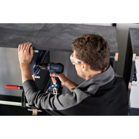 Akumuliatorinis suktuvas-gręžtuvas BOSCH GSR 18V-55 LB su priedais-Akumuliatoriniai suktuvai/gręžtuvai-Akumuliatoriniai suktuvai