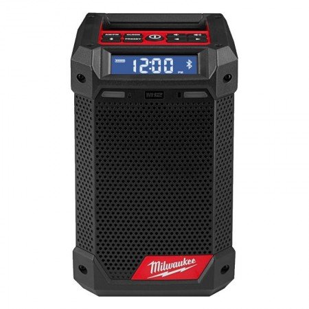 Radijas - įkroviklis MILWAUKEE M12 RCDAB+-0-Radijo imtuvai, kolonėlės-Akumuliatoriniai įrankiai-Milwaukee-irankiai-darbui