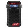 Radijas - įkroviklis MILWAUKEE M12 RCDAB+-0-Radijo imtuvai, kolonėlės-Akumuliatoriniai įrankiai-Milwaukee-irankiai-darbui