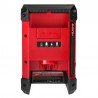 Radijas - įkroviklis MILWAUKEE M12 RCDAB+-0-Radijo imtuvai, kolonėlės-Akumuliatoriniai įrankiai-Milwaukee-irankiai-darbui