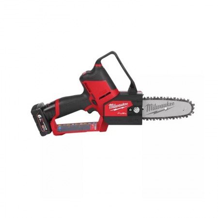 Akumuliatorinis grandininis genėjimo pjūklas MILWAUKEE M12 FHS-602X-Grandininiai pjūklai-Sodo technika-Milwaukee-irankiai-darbui