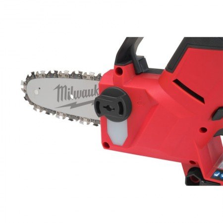 Akumuliatorinis grandininis genėjimo pjūklas MILWAUKEE M12 FHS-602X-Grandininiai pjūklai-Sodo technika-Milwaukee-irankiai-darbui
