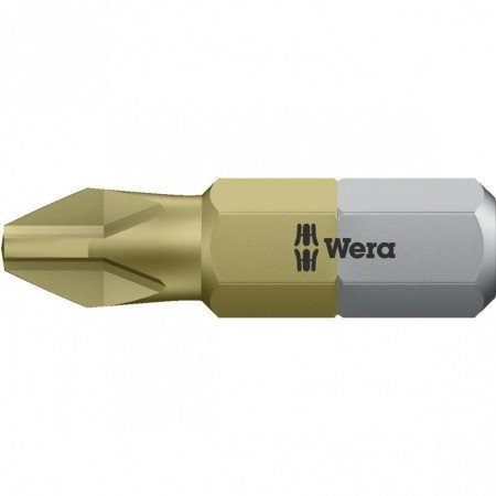 Kryžminis atsuktuvo antgalis WERA 851/1 TiN PH 2x25mm-Atsuktuvų antgaliai, adapteriai-Suktuvai, gręžtuvai ir veržliasukiai-Wera-