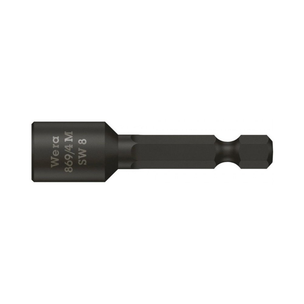 Magnetinis antgalis galvutei WERA 869/4 M 6x65mm-Atsuktuvų antgaliai, adapteriai-Suktuvai, gręžtuvai ir veržliasukiai-Wera-irank