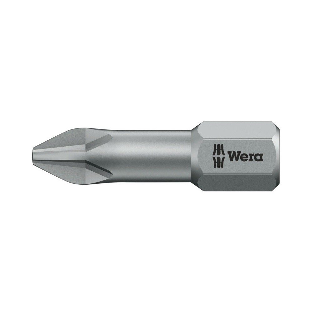 Kryžminis atsuktuvo antgalis WERA 851/1 TZ, PH 3x25mm-Atsuktuvų antgaliai, adapteriai-Suktuvai, gręžtuvai ir veržliasukiai-Wera-