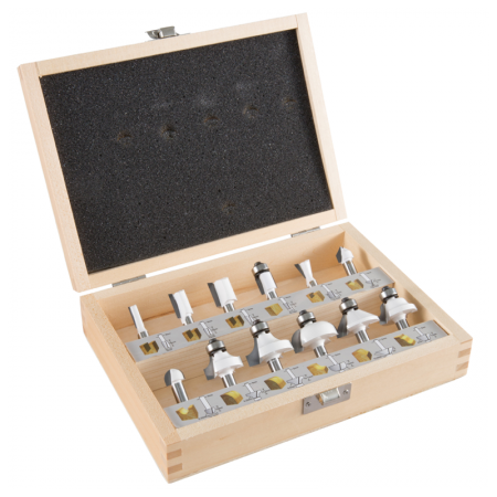 12 dalių medžio frezų rinkinys MAKITA D-57065-Medžio frezos-Medžio grąžtai, frezos-Makita Accessories-irankiai-darbui