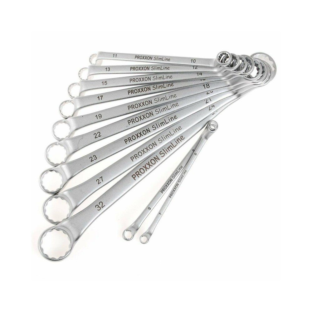 11 dalių žiedinių raktų rinkinys PROXXON Slimline 6-32mm-Veržliarakčiai-Rankiniai įrankiai-PROXXON-irankiai-darbui 11 dalių žiedinių raktų rinkinys PROXXON Slimline 6-32mm-Veržliarakčiai-Rankiniai įrankiai-PROXXON-irankiai-darbui