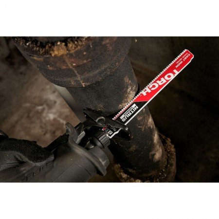Pjūklelis karbidiniais dantimis MILWAUKEE TCT Torch NITRUS 230mm-Pjūkleliai tiesiniams pjūklams-Akumuliatoriniai pjovimo įrankia