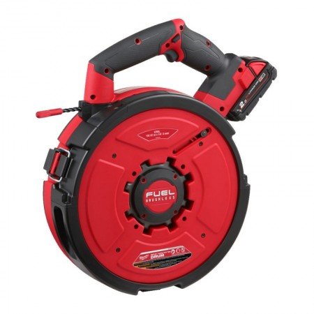 Akumuliatorinė laidų pratempimo ritė MILWAUKEE M18 FPFT-202 30m NC Set-Kiti akumuliatoriniai įrankiai-Akumuliatoriniai įrankiai-