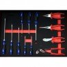 Vežimėlis su 215vnt. įrankių KS TOOLS ECOline, 7 stalčiai-Įrankių vežimėliai-Autoserviso įranga-KsTools-irankiai-darbui