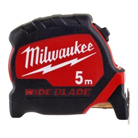Profesionali plačios juostos ruletė MILWAUKEE 5 m-Ruletės-Matavimo įrankiai-Milwaukee Accessories-irankiai-darbui