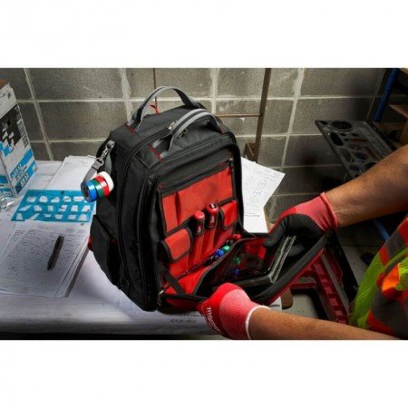 Kuprinė MILWAUKEE PACKOUT 38cm-Įrankių dėžės-Priedai įrankiams-Milwaukee-irankiai-darbui